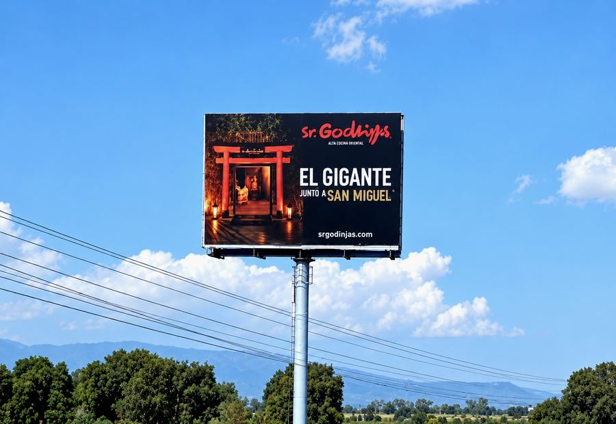 Espectacular de Anunciart sobre la carretera a San Miguel de Allende